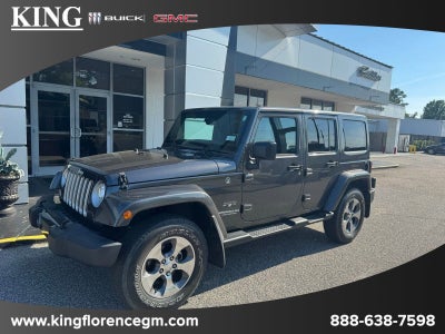 2017 Jeep Wrangler Unlimited Sahara 4x4