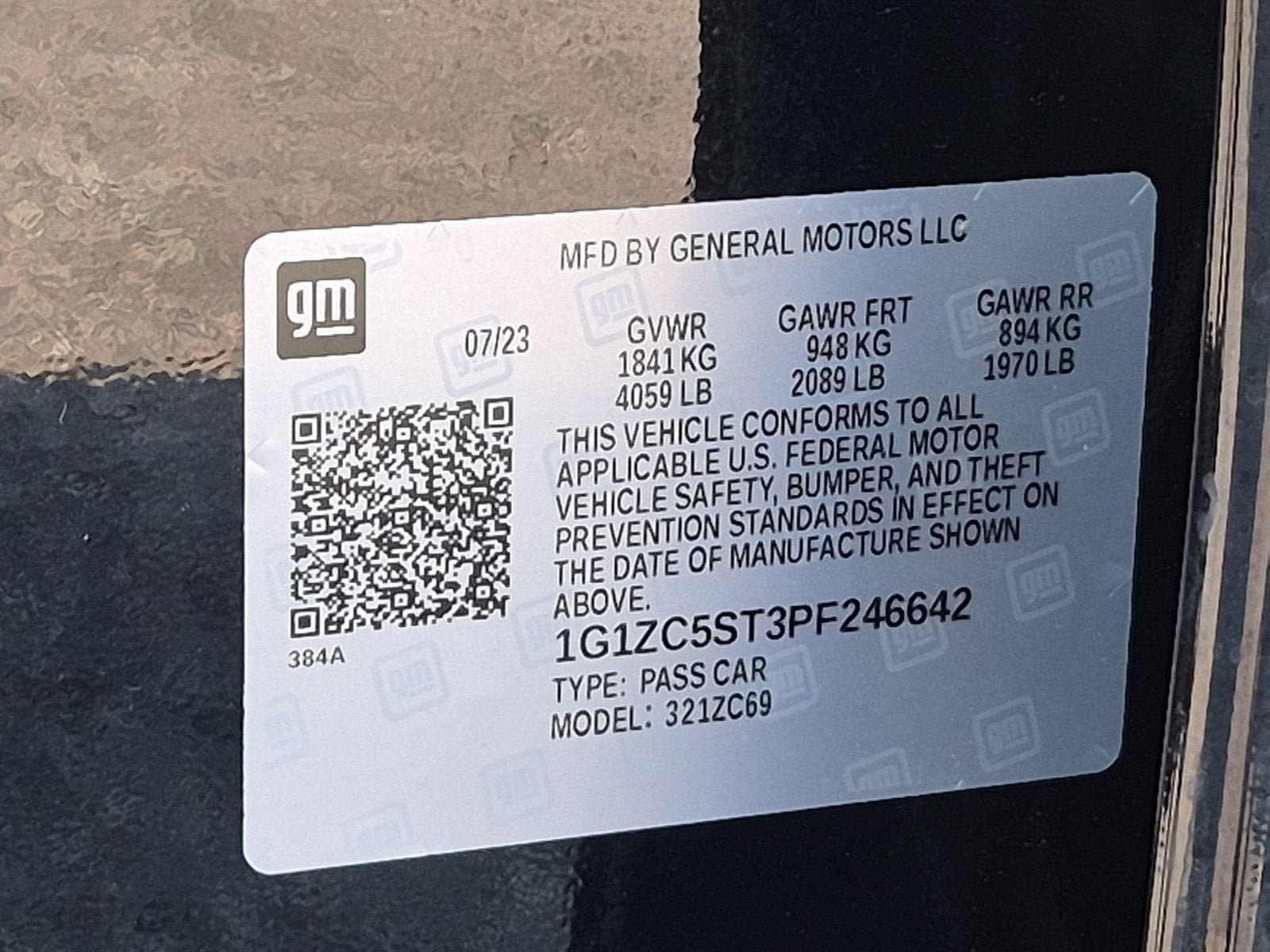 2023 Chevrolet Malibu FL
