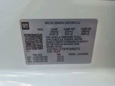 2026 Chevrolet Silverado 2500 HD WT