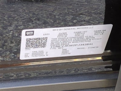 2023 Chevrolet Traverse RS