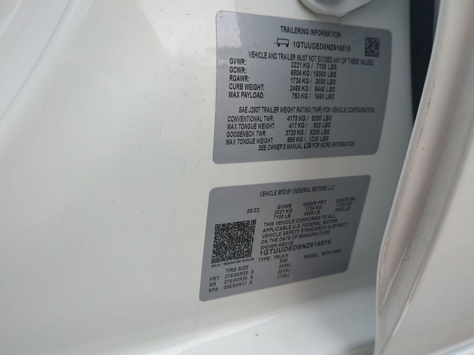 2022 GMC Sierra 1500 SLT