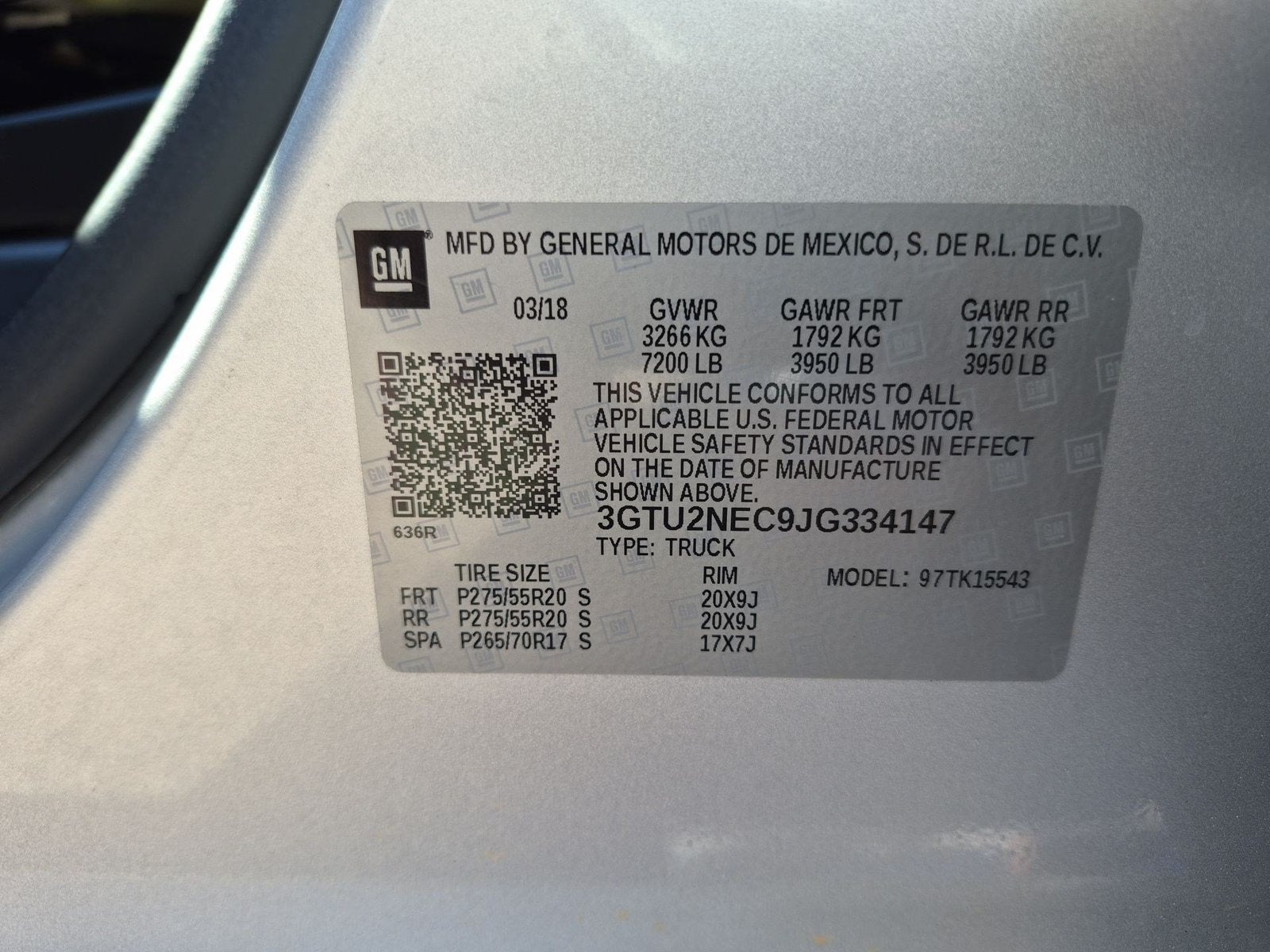 2018 GMC Sierra 1500 SLT