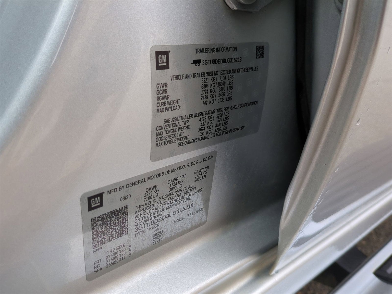 2020 GMC Sierra 1500 SLT