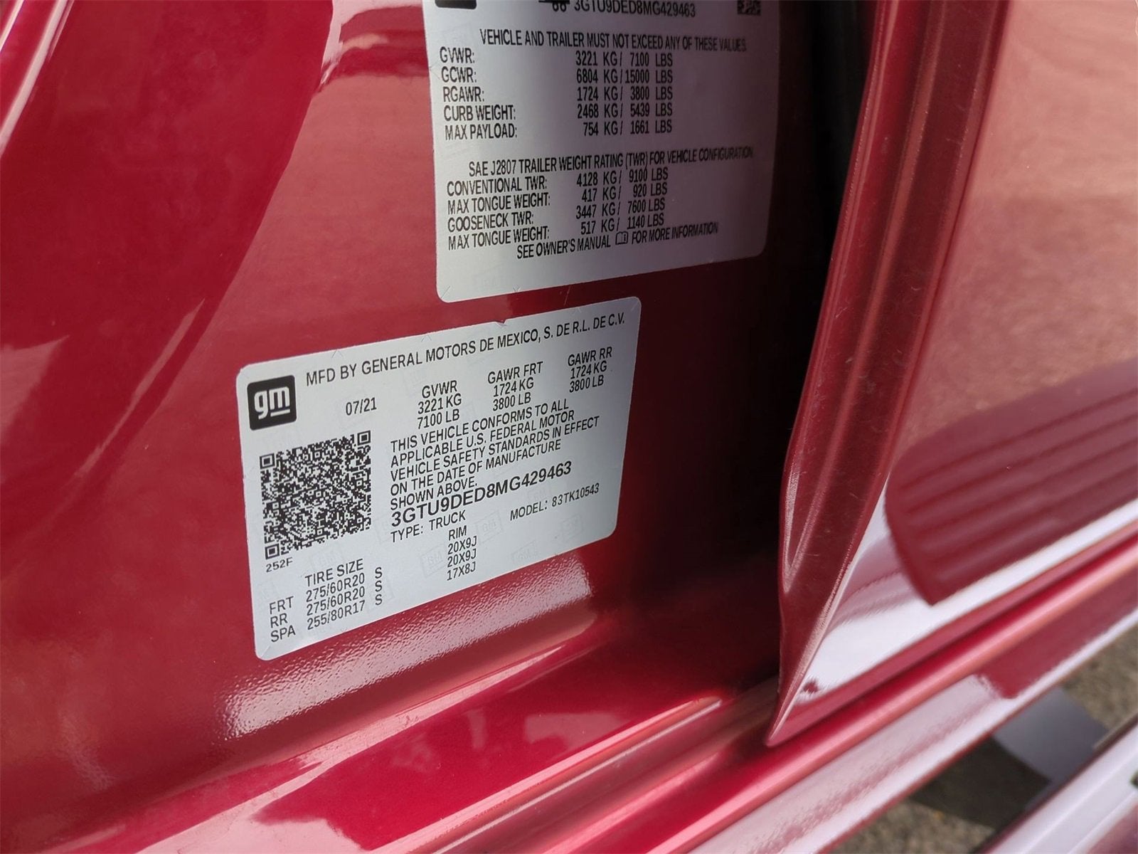 2021 GMC Sierra 1500 SLT