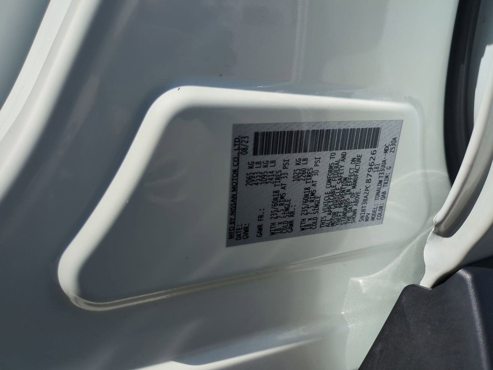 2023 Nissan Rogue SV FWD