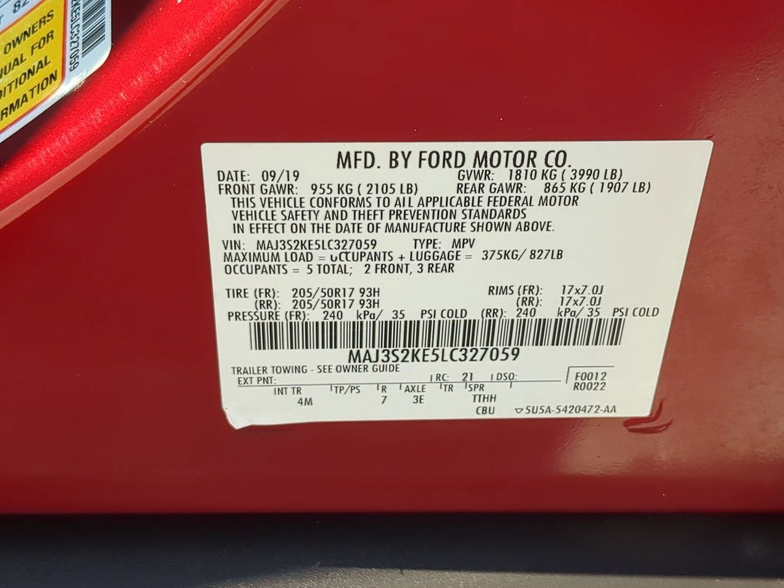 2020 Ford EcoSport Titanium